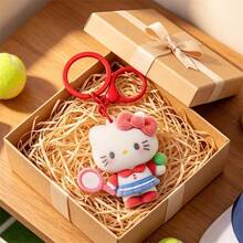 Hasbro 1PC Hello Kitty Novel Mobile Phone Pendant, Keychain Or Bag Decoration, Cute, Practical And Fashionable Small Decoration - One Size - View 4