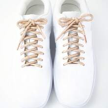 3/5 أزواج من أربطة الأحذية الدائرية اللامعة 5 مم، أربطة أحذية معدنية لامعة مزينة بالترتر، مناسبة للأحذية الرياضية والاستبدال اليومي DIY - 5 أزواج-2307-+2301+2302+2303+2306 - مشاهدة 3