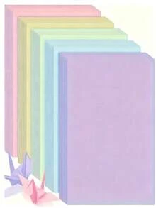 50 Lembar Karton Lembut Campuran Warna, 8,3 x 11,7 Inci, Berbagai Warna, Tebal, Untuk Hadiah Ulang Tahun, Scrapbooking, Pembuatan Kartu, Pencetakan, Proyek Sekolah, dan Kerajinan Tangan DIY - Beraneka warna - View 1