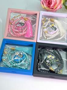 New Floral Rhinestone Electronic Tally Counter, Middle East Arabic Digital Portable Ring Counter, Stress Relief Hand-Press Counter For Prayer Counting, Exercise Counting, Holiday Gifts - Multicolor - View 8