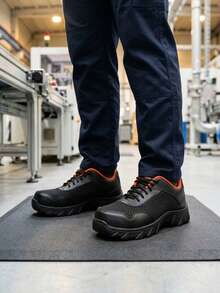 Men Work & Utility Shoes - Black - View 2