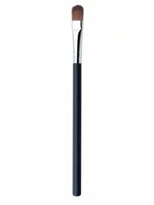 1pc Ultra-Thin Flat Concealer Brush, Eyeliner Brush, Precise Makeup Concealing Tool - Black - View 7