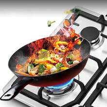 Parrilla de Gas Empotrable 4 Quemadores 14x64x54 cm| Estufa de Acero Inoxidable con Parrillas de Hierro Fundido| Compatible con Gas LP y Natural| Perillas de Control Antideslizantes| para Cocina Interior| Fácil de Limpiar - 1 - Ver 6