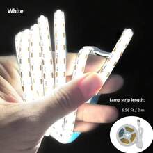USB COB Ambient Light Strip With Button Switch, Flexible Cuttable, Self-Adhesive, Warm White/Cool White, 1-5m Home Decor LED Tape,Suitable For Cabinets, Stairs, Bedrooms, Etc. - 501 COB - View 11