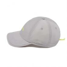 LI-NING "Wealth Blessing" Embroidered Baseball Cap, Burgundy Soft Top Breathable Casual Hat AMYW035 - 炊煙灰 - 查看 6
