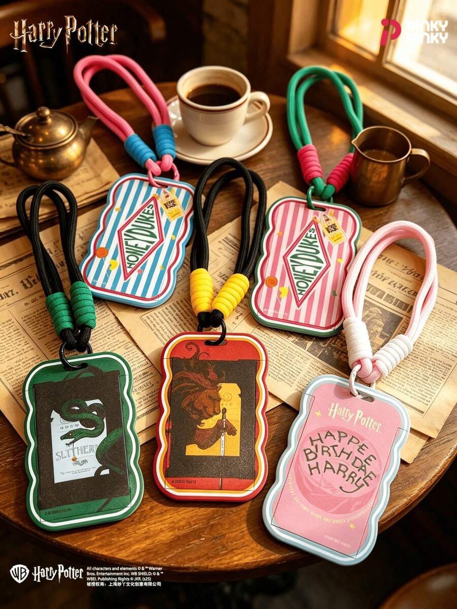 Harry Potter Women's Card Holder Accessory Bag Charm College Style Suitable For Halloween Christmas Birthday Gift