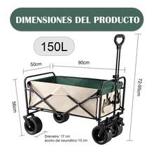 Carts & Wagons, Shopping Trolleys - Green - View 3