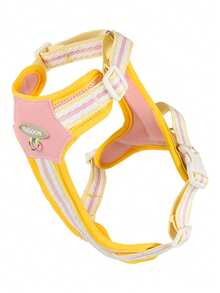 Dog Harness Pet No-Pull Harness With Leash Set, Adjustable Reflective No-Choke Puppy Harness, Suitable For Small And Medium Dogs And Cats Walking Training, Pet Chest Harness Set (Suitable For Schnauzer, French Bulldog, Poodle, Bichon Frise, Papillon, Shiba Inu, Etc.) - Multicolor - View 23