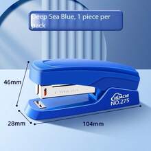 Máy dập ghim cầm tay 12# bằng kim loại cho bìa rời, dập được 20 trang, cỡ lớn, đa năng, dùng cho văn phòng tài chính, học sinh, sách dày, thao tác nhẹ nhàng, máy dập ghim nhỏ dùng văn phòng - Nhiều kiểu dáng - Xem 11