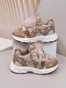 Spring/Autumn/All-Season Casual Fashion Baby Walking Sports Shoes, Comfortable And Lightweight - Khaki - View 4