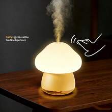Multi-Color Night Light Humidifier USB Rechargeable Home Bedroom Office Night Light Water Mist Humidifier - A - View 4