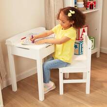 Kids Tables & Chairs - White - View 4