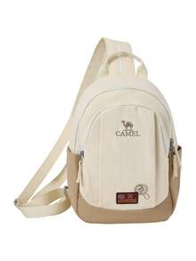 CAMEL CROWN Lightweight Travel Bag, Outdoor Leisure Lightweight Small Bag, Hiking Climbing Travel Backpack - Gravel Apricot - View 6