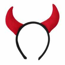 Red Devil 1/2/4 Piece Set, Halloween Female Devil Costume, Red Devil Horn Headband, Red Cape, Decorative Tail, Trident, Adult Role Play Outfit, Suitable For Halloween, Masquerade, Cosplay, Stage Performance, Costume Party And Other Themed Events - Multicolor - View 9