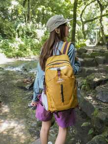 Ransel Luar Ruangan, Ransel Pendakian Luar Ruangan, Ransel Modis, Tas Luar Ruangan Ringan, Banyak Kantong, Tas Perjalanan Dua Bahu, - MultiWarna - View 4