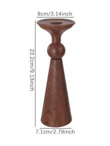 Exquisite Wood Grain Texture, Smooth Surface, Sturdy Structure, Easy To Clean And Reusable For Long Time Use. Perfect For Dining Table, Fireplace Mantel, Coffee Table Display, Great Decor For Christmas, Wedding, Thanksgiving, Romantic Dinner Party. - Retro-style Luxury - View 14