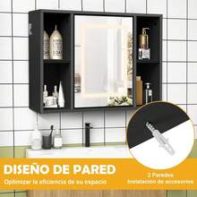 Bathroom Mirrors - Black - View 7
