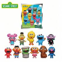 1PC Officially Licensed 3D Anime Mystery Blind Box Keychain Random One Elmo Bert Surprise Bag Exquisite Collectible Keychain Wallet Backpack Mobile Phone Pendant Decoration Entertainment Accessory Party Friends Birthday Surprise Gift - MN-35500 - View 8