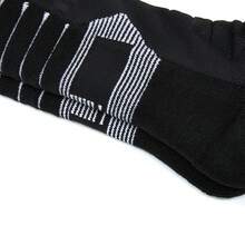 LI-NING Basketball Series Antibacterial Mid-Calf Socks Cushioned Shock Absorbing Socks for Training & Running AWLW037 - 黑色 - 查看 9