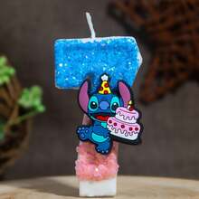 1pc Cute Cartoon Combination Birthday Candle Glitter 0-9 Number Cake Decor Plug-In, Birthday Party Anniversary Dessert Table Decoration, Suitable For Birthday Party, Halloween, Christmas, Best Gift For Fans - Multicolor - View 9