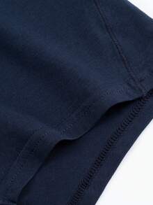 Norcotton 4pcs Pure Cotton Solid Color Men's Underwear Fashion Letter Waistband Boxer Shorts - Multicolor - View 6