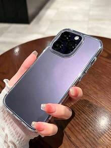 4件組超值裝：時尚極簡透明大孔手機殼，相容 iPhone 18/18Pro/18ProMax/17/17Pro/17ProMax/16/16Pro/16ProMax/15/14/13/12/11，舒適柔軟保護殼 - 透明4件裝 - 查看 4