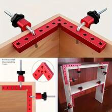 7PCS 90 Degree Woodworking Corner Clamp Set, Adjustable Right Angle Positioning Clamps With Multi-Hole Design, Woodworking Clamping Jig For Cabinets, Drawers, Picture Frames, Boxes, Furniture Assembly & DIY Projects - 7-piece 90° Woodworking Corner Clamp Set - View 9