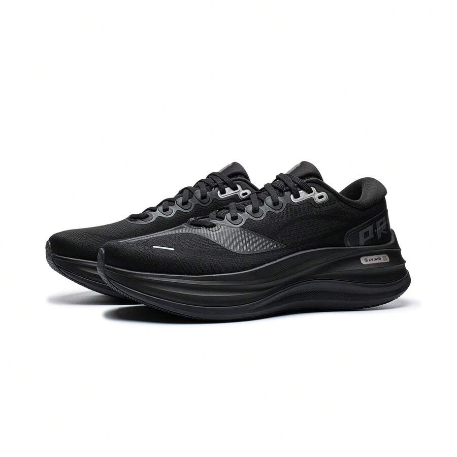 Giày chạy nam Li-Ning YUEYING 6 PRO đệm tối ưu, mũi rộng ARHW015 - Đen 2 - Xem 1