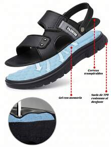 Men Sandals - Black - View 7