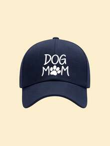 1pc "Dog Mom" Printed Baseball Cap, Classic Casual Vintage Soft Sweatband, Adjustable Size, Lightweight Multipurpose, Retro Dad Hat, Suitable For Trip - Multicolor - View 15