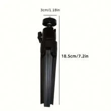 Soporte de trípode multifunción para mini proyector compatible con proyectores con rosca de 1/4 de pulgada, material ABS, portátil, compacto, soporte de proyección giratorio de 360°, ideal para uso al aire libre y cine en casa - Ver 8