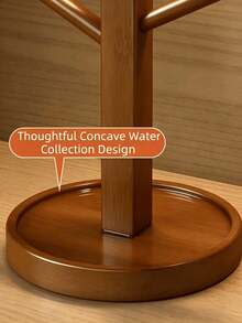 Mug Tree Storage Rack With Hooks, Coffee Cup Holder, Non-Slip Kitchen Organizer, Suitable For Countertop, Home And Cafe Decor - Multicolor - View 3