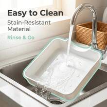 3Pcs Washing Machine Filter Drain Water Catch Tray Kit, Drum Washer Water Collection Tray With Guide Baffle And Nut, Spill Prevention Tray For Washer Maintenance - Multicolor - View 6