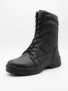 Men Military & Tactical Boots - Black - View 1