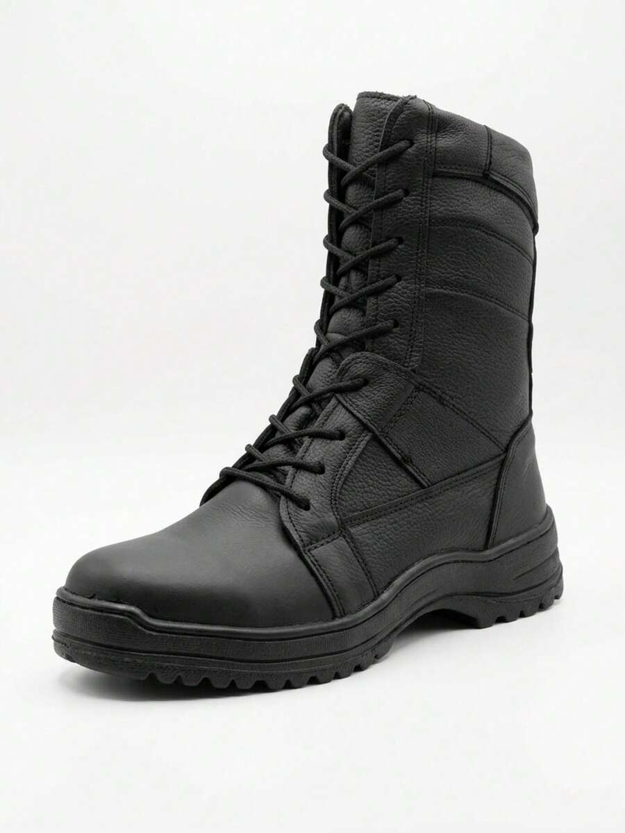 Men Military & Tactical Boots - Black - View 1