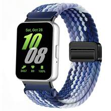 Nylon Magnetic Strap Compatible With Samsung Galaxy Fit 3 Braided Band Watchband Compatible With Samsung Galaxy Fit 3 Replacement Bracelet Accessories - Galaxy Fit3 - View 21