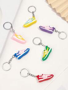 Running Shoes Keychain Cute Sneaker Keychain, Mini Sports Shoe Pendant, Fashion Key Ring,Shoe Lover Gift, Bag Charm, Car Keychain Accessory - Multicolor - View 1