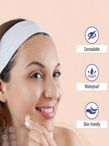720 Pieces Night Anti-Pimple Patches - Gentle And Non-Irritating, They Can Cover Blemishes And Achieve A Perfect Concealing Effect. Suitable For All Skin Types, They Are Invisible And Waterproof. With An Ultra-Thin Design, They Have Strong Adhesion. - Round - View 5
