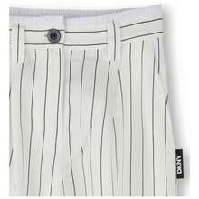 DKNY بناطيل طفلة صغيرة - أبيض - مشاهدة 4