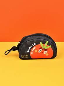 1pc Vegetable Pattern Pet Dog Poop Bag, Cute Cartoon Collar Cat, Personalized Dog Collar, Multi-Color High-Quality Trash Bag Holder, (Belt And Trash Bags Not Included) Suitable For Cat And Dog Feces, Cleaning And Hygiene Supplies - Multicolor - View 4