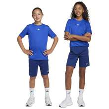 Adidas Young Boys Shorts - Blue - View 4