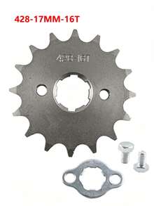 Front Engine 428# 10T 11T 12T 13T 14T 15T 16T 17T 18T 19T Teeth 17mm 20mm Chain Sprocket With Retainer Plate Locker - A - View 12