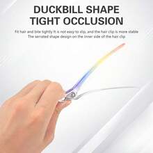 4Pcs Big Hair Clips Salon Hairdressing Plastic Clamps Hair Sectioning Clip Hairpin Styling Accessories Salon Tools - Multicolor - View 6