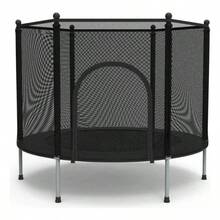 Leisure Trampoline - White - View 1