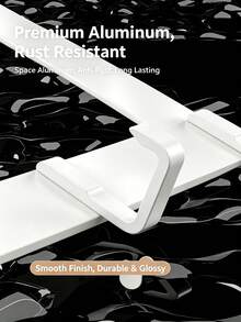 Over-The-Door Hook, No-Drill Door Back Coat Rack, Door Clothes Hanger, Storage Rack, Room Door Wall Hook, Extended Clothes Hook - White - View 5