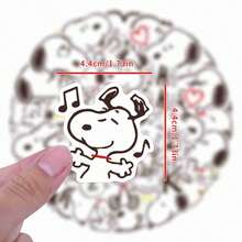 1 Set/40 Sheets 2026 New Snoopy Stickers, Suitable For Anime Lovers, Male And Female Sticker Collectors, DIY Phone Cases, Decorating Notebooks, Anime Conventions, New Year, Halloween, Christmas Surprise Gifts For Friends And Family (Random Styles) - Multicolor - View 3