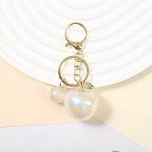 Korean Dongdaemun Colorful Resin Apple Keychain Cute Bag Pendant Fashion Versatile Keychain Wholesale - Multicolor - View 8