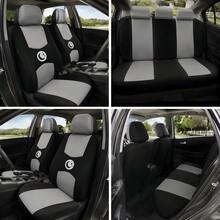 Car Seat Covers Star & Moon Design, All-Season Fabric Full Coverage Seat Covers, Breathable Non-Slip Seat Cushions, Universal For 5-Seater Sedan, SUV, Compact Car - Flat Print - View 11