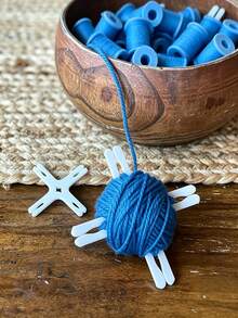 Cross-Shaped Winder Set, Easily Transforms Yarn Into Center-Pull Balls, Manual Yarn Winder, A Must-Have DIY Storage Tool For Knitting And Crochet Supplies - Multiple Styles - View 2