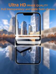 5Pcs HD Hydrogel Film Full Coverage Flexible Mobile Phone Screen Protector Compatible With IPhone 18 Pro Max 17 Pro 16 Plus 15 14 13 12 11 Explosion-Proof Scratch Resistant Naked Protective Film Scratch Automatic Repair Soft Film Non Glass - Clear - View 3